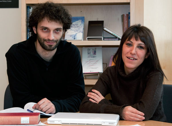 Christian Orsini and Valentina Martemucci