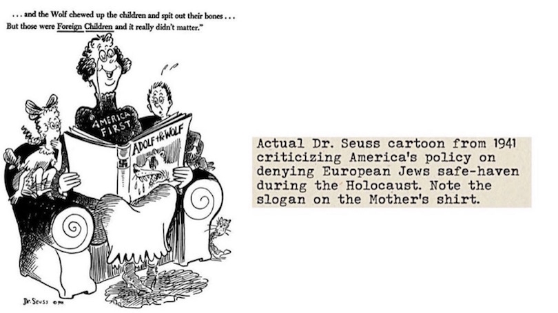 Dr. Seuss cartoon