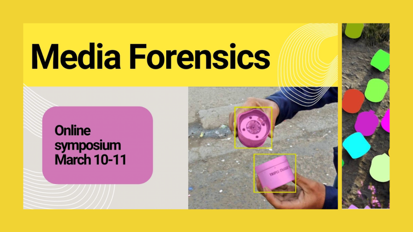 media forensics poster